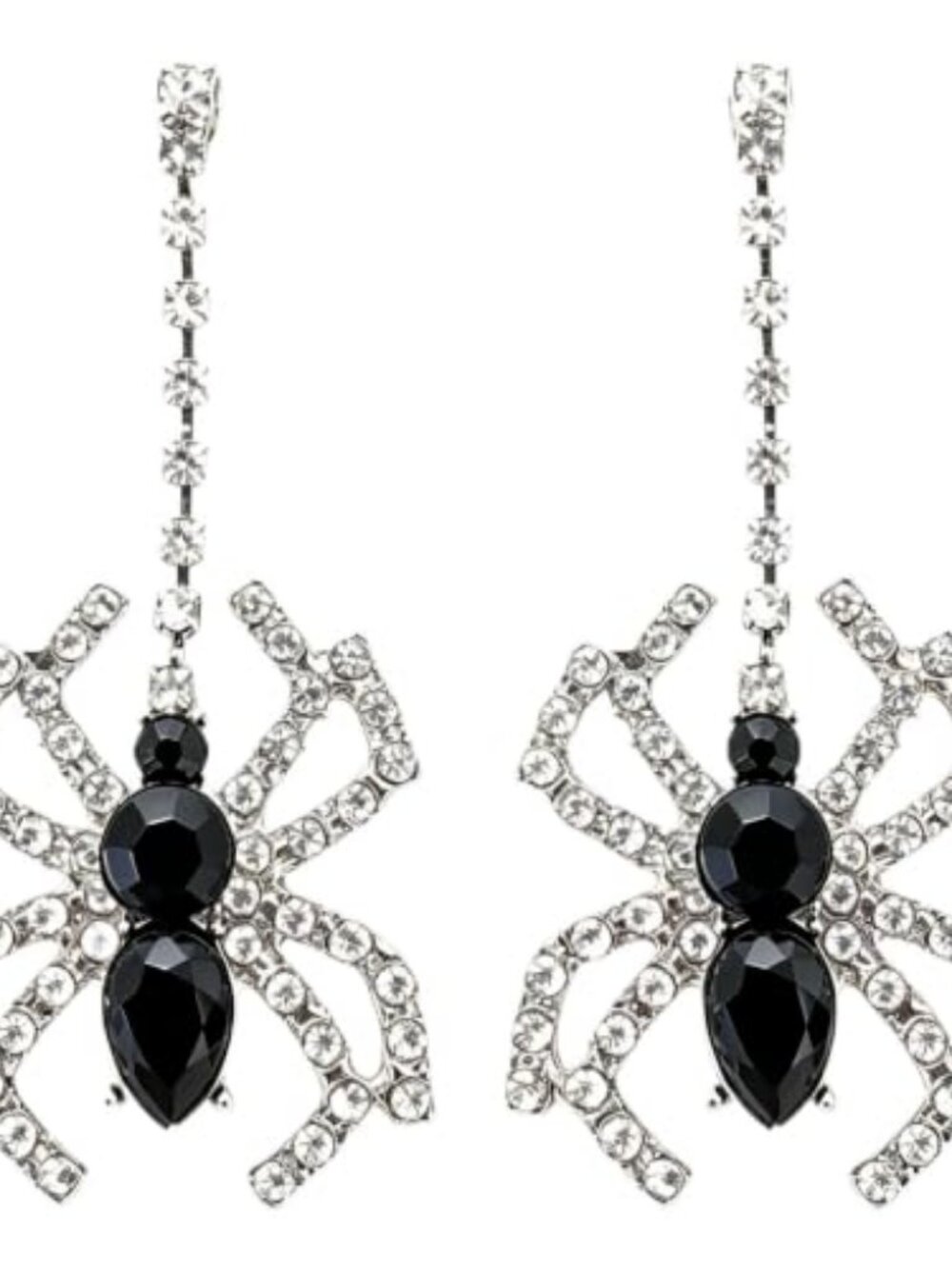 Halloween Earrings for Women, Gothic Spider Dangle Earrings | Spooky Halloween